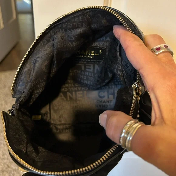 Chanel Four Leaf Clover Satin clutch/wristlet bag Limited Listing! - Picture 8 of 12